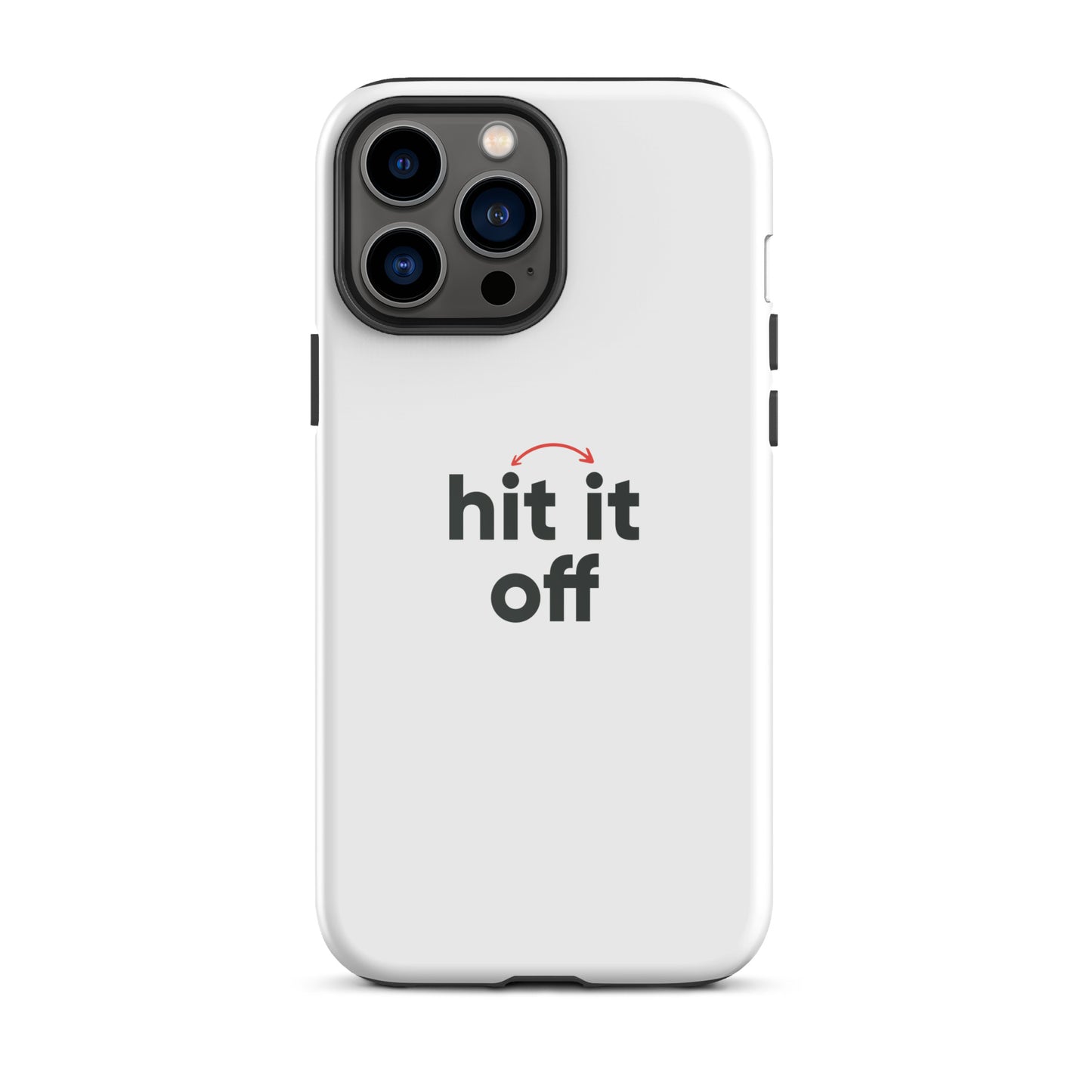 HIT IT OFF iPhone Case