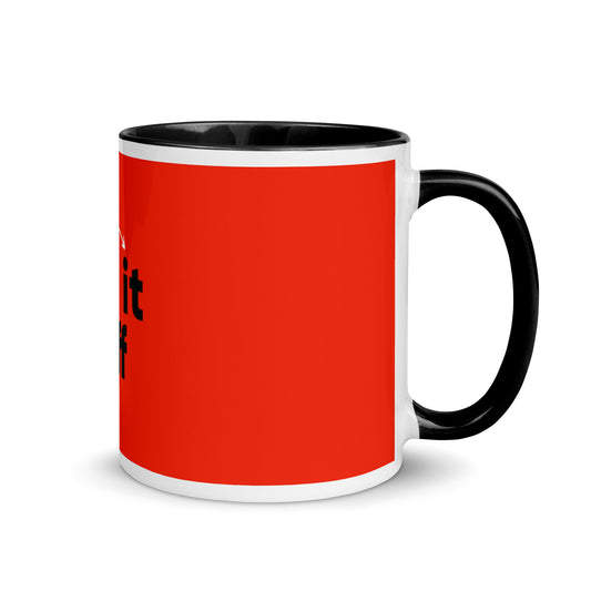 HIT IT OFF Mug with Color Inside