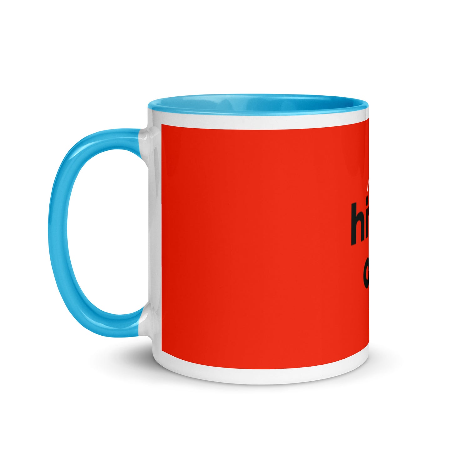 HIT IT OFF Mug with Color Inside