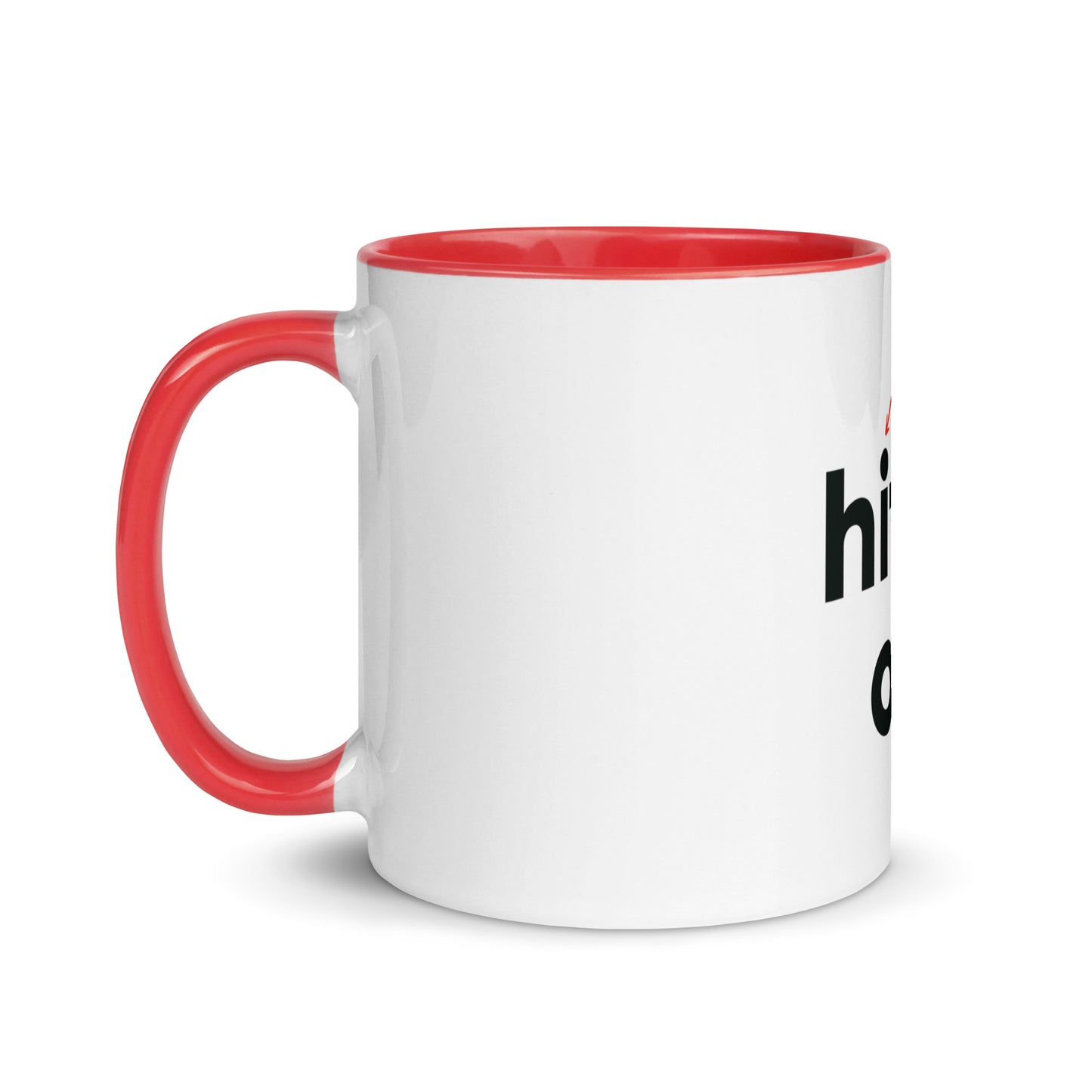 HIT IT OFF Mug with Color Inside